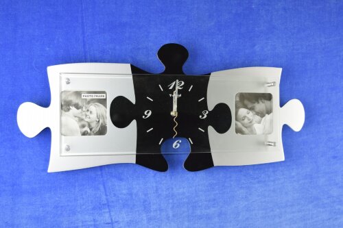 М1270 black silver (в кор.12шт.) АКЦИЯ - Часы-фото [01068976] М1270 black silver (в кор.12шт.) АКЦИЯ - Часы-фоторамка, размер: 595*260*51 мм, материал: МДФ, стекло.