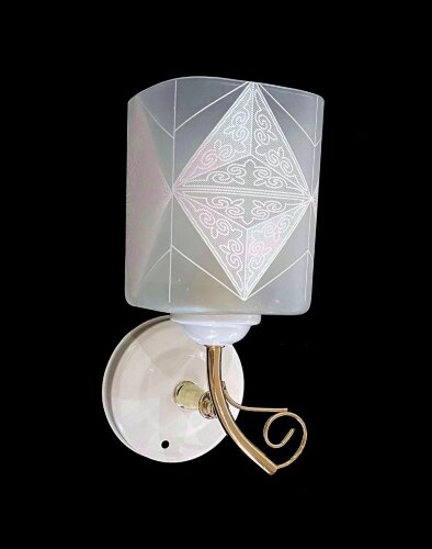 ДС-B9907A/1 FGD+WH (10) светильник настенный [01099627] ДС-B9907A/1 FGD+WH (10) светильник настенный