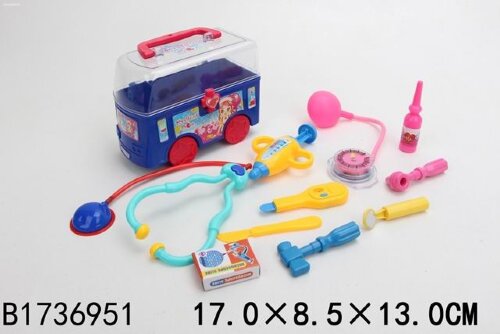 1736951 Набор "Доктор" в чемодане 17*8,5*13 см. [01092197] 1736951 Набор "Доктор" в чемодане 17*8,5*13 см.