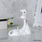 708614 (в уп.96шт.) - Статуэтка Кошки влюбленные 3 [01111598]