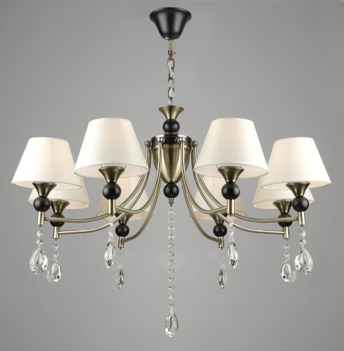 ВР-NH5751/8 AB+BK D800*H570/H800мм (2) светильник [01107546] ВР-NH5751/8 AB+BK D800*H570/H800мм (2) светильник потолочный