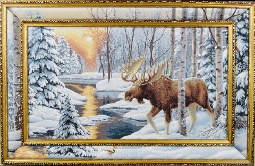 Z Эксклюзив Костромской заповедник Лось (82*46) [01074337] Z Эксклюзив Костромской заповедник Лось (82*46)