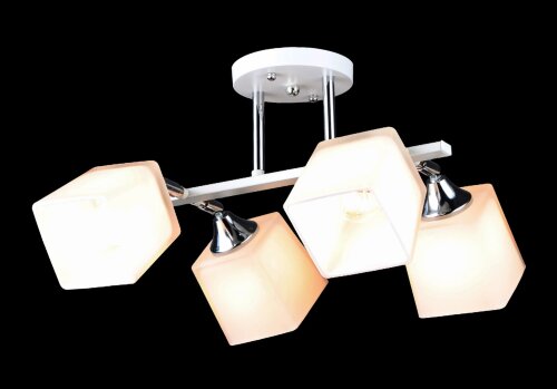 ВР-N6821/4 WT+CR L400*W340*H250мм (4) светильник п [01109718] ВР-N6821/4 WT+CR L400*W340*H250мм (4) светильник потолочный