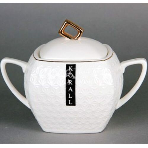 88712-РСВ (в уп.1шт.) - Сахарница с ручками ф.квад [01105906] 88712-РСВ (в уп.1шт.) - Сахарница с ручками ф.квадр. 500мл CS932511-A снежная королева /з