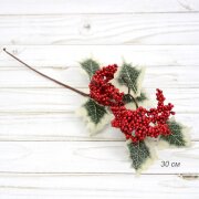 680519 (в уп.600шт.) - Ветка искусственная 30см. / [01098336]