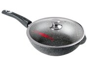 Ист2813аг (в уп.5шт.) - Сотейник 28см. Гранит Indu [01107000]