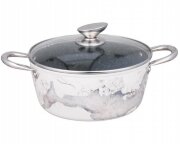 WR-6013 (в уп.6шт.) - Кастрюля со стекл.крышкой 5, [01103165]