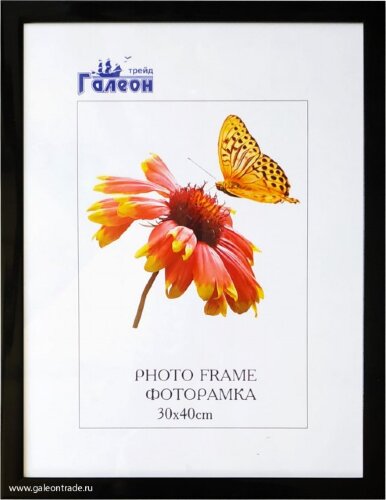 683197 (в уп.10шт.) - Фоторамка 30x40см. / 2004A-0 [01099943] 683197 (в уп.10шт.) - Фоторамка 30x40см. / 2004A-012J /, материал: пластик, стекло,  двп.