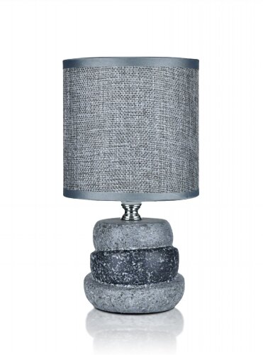 В-HS8357 grey+grey shade, размер: 130*130*255мм (2 [01100321] В-HS8357 grey+grey shade, размер: 130*130*255мм (24) светильник настольный