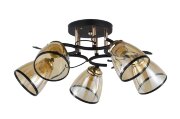 Д10134/5 FG+BK (4) светильник потолочный [01103071]