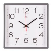 3028-141Gr Серый (в кор.10шт.) - Часы настен.квадр [01105347]