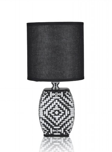 В-HS7953 black+black shade, размер: 130*130*260мм [01100286] В-HS7953 black+black shade, размер: 130*130*260мм (24) светильник настольный