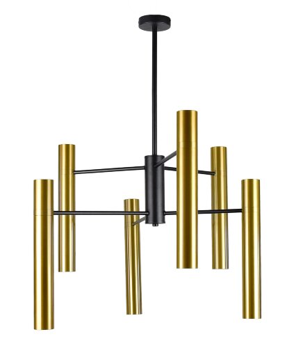 MDG40714/12 BK+BRASS, D880*H585/H953мм, GU10*12, ( [01109210] MDG40714/12 BK+BRASS, D880*H585/H953мм, GU10*12, (1) светильник потолочный