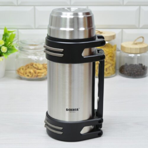 BK-4178 (в уп.12шт.) - Термос метал. 0,8л, двойные [01109966] BK-4178 (в уп.12шт.) - Термос метал. 0,8л, двойные стенки, пробка винтовая с клапаном, крышка с чашкой внутри, материал: нержавеющая сталь.