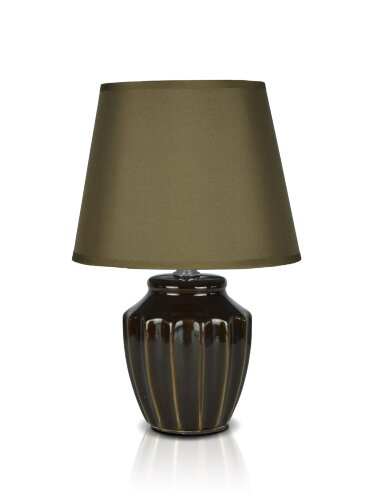 А-LE507 Brown+Brown абажур, размер: 180*180*280мм [01103441] А-LE507 Brown+Brown абажур, размер: 180*180*280мм (24) светильник настольный