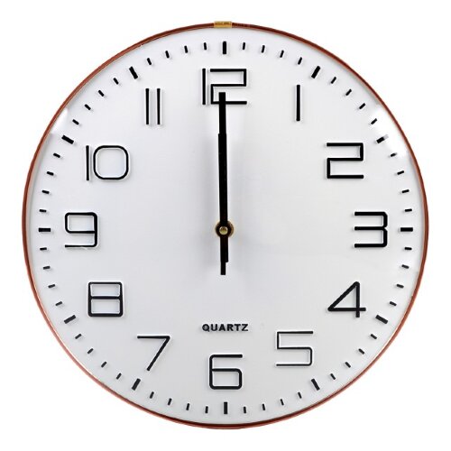 698438 (в уп.30шт.) - Часы настенные D=30см./ 202W [01101943] 698438 (в уп.30шт.) - Часы настенные D=30см./ 202W / круглые, материал: пластик, стекло.
