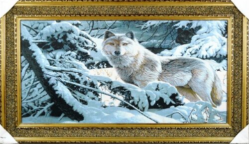 100*50 1 М/Р "Волки" Картина гобелен [01105719] 100*50 1 М/Р "Волки" Картина гобелен