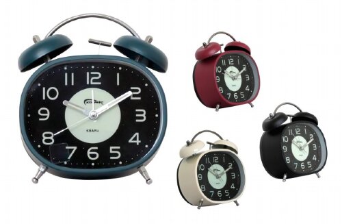 717 (в уп.60шт.) - Будильник Космос. Материал корп [01107852] 717 (в уп.60шт.) - Будильник Космос. Материал корпуса: металл.Механизм:кварцевый с дискретным ходом.Питание: батарейка АА 1 шт. (в комплект не входит).Механический привод звонка.Размер: 120х140х55 мм