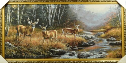 60*120 40 "Олени" Картина гобелен [01086767] 60*120 40 "Олени" Картина гобелен
