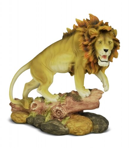 HS020094 (3) - Фигурка "Лев"12,5", размеры: H=30см [01030396] HS020094 (3) - Фигурка "Лев"12,5", размеры: H=30см, L=30см, материал: полистоун.