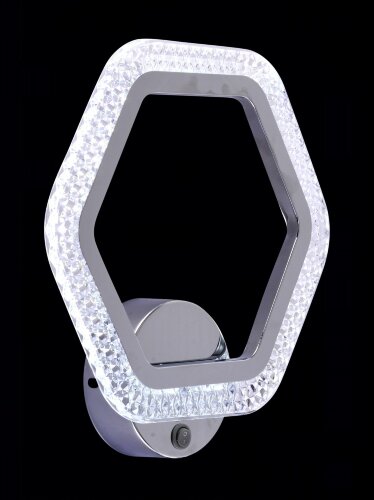 МС-LI8490B/1 CR Led 12W 3000+4000K (10) с выключат [01101727] МС-LI8490B/1 CR Led 12W 3000+4000K (10) с выключателем, светильник настенный