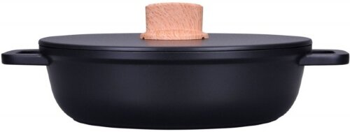 BK-6361 (в уп.6шт.) - Сотейник с крышкой 4л, 28см. [01111260] BK-6361 (в уп.6шт.) - Сотейник с крышкой 4л, 28см. GRACE, подходит все плиты, включая индукцию, материал: алюминий.