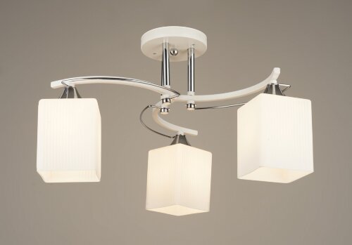 ВР-N4473/3 WT+CH D500*H265мм (6) светильник потоло [01109766] ВР-N4473/3 WT+CH D500*H265мм (6) светильник потолочный