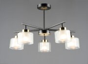 ВР-N7008/5 BK+COP D600*H365 мм (4) светильник пото [01110154]