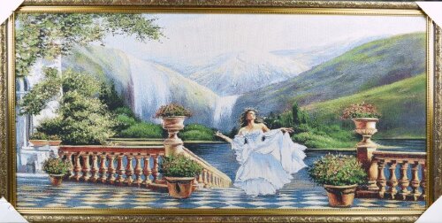 60*120 62А &quot;Поэзия гор&quot; Картина гобелен [01094342] 60*120 62А "Поэзия гор" Картина гобелен