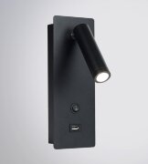 KL-RDL045 BK Led 3W 4000K UCB зарядка Размер: 21*8 [01109468]