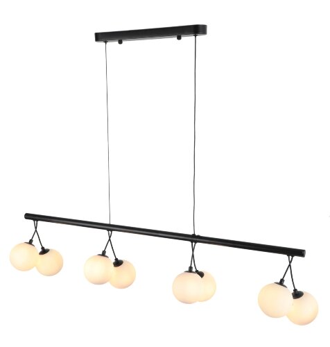 MDGD40634/8L BK, L1100*H1200мм, G9*8*20W (лампочки [01109191] MDGD40634/8L BK, L1100*H1200мм, G9*8*20W (лампочки в комплект не входят), (1) светильник потолочный