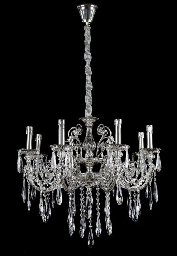 П-A59029/8 SV+BK Размер: D840*H630мм (1) светильни [01109431] П-A59029/8 SV+BK Размер: D840*H630мм (1) светильник потолочный