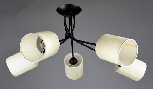 ФП-GH10282A/5 BK (4) светильник потолочный [01087501] ФП-GH10282A/5 BK (4) светильник потолочный