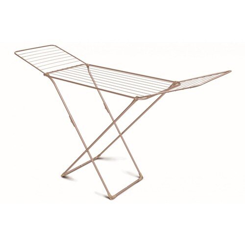 471675-РСВ (в уп.6шт.) - Сушилка Nika 20 для белья [01108833] 471675-РСВ (в уп.6шт.) - Сушилка Nika 20 для белья цв.РОЗОВОЕ ЗОЛОТО напольная складная (197х53х111мм.) СБ2/РЗ