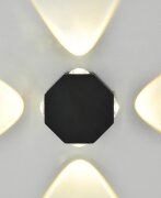 Х-B20945/4 BK LED 4*1W 4000K (100) светильник наст [01103670]