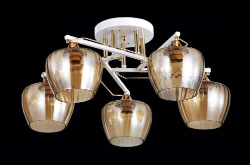 Д8059/5 WH+FG (4) светильник потолочный [01103400] Д8059/5 WH+FG (4) светильник потолочный
