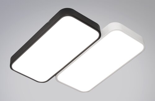 Ч-MK8543-48 WH+BK Led 72W 3000-7000K диммер, разме [01110709] Ч-MK8543-48 WH+BK Led 72W 3000-7000K диммер, размер: 480*400*40мм (1) светильник потолочный