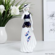 653553 (в уп.24шт.) - Статуэтка Дама 28см. / 0875 [01111593]