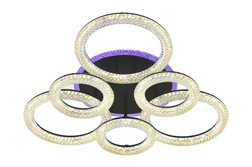 Д3623/3+3C BK Led 150W+20W 3000K+4000K+6500K+RGB д [01103540] Д3623/3+3C BK Led 150W+20W 3000K+4000K+6500K+RGB диммер (1) светильник потолочный