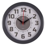 2323-124 (в кор.10шт.) - Часы настенные круг d=24, [01108105]
