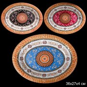 732960 (в уп.120шт.) - Поднос овальный 36х27см. Во [01111192]