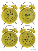 655429 (в уп.50шт.) - Будильник смайлик H=16см. /1 [01095277]