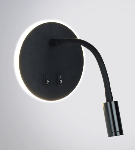 KL-RDL046 BK Led 9+3W 4000K Размер: 21*14*13см (40 [01109461] KL-RDL046 BK Led 9+3W 4000K Размер: 21*14*13см (40) светильник настенный