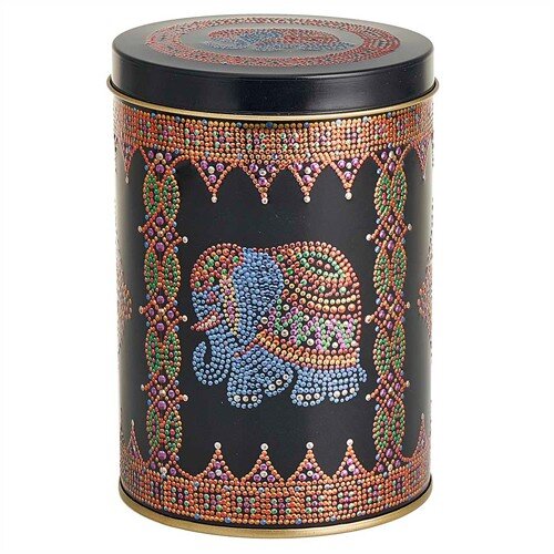 563614-РСВ (в уп.12шт.) - Банка жестяная 1,1л. с д [01110624] 563614-РСВ (в уп.12шт.) - Банка жестяная 1,1л. с декоративным покрытием для хранения чая, специй, сыпучих продуктов Дамбо Ц99h145v110-02006