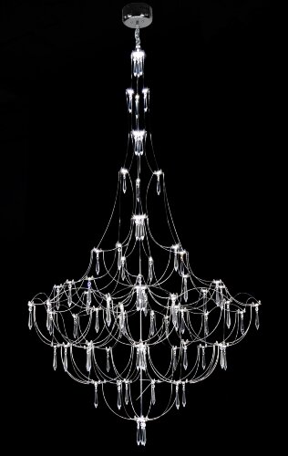 9026 CR D1000*H1700, Led 3000+4000+6500K, 225W, ди [01109412] 9026 CR D1000*H1700, Led 3000+4000+6500K, 225W, диммер, хрусталь К9, (1) светильник потолочный