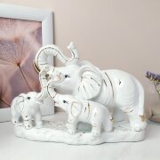 653784 (в уп.18шт.) - Статуэтка Слоны 23x16,5см. / [01109946]