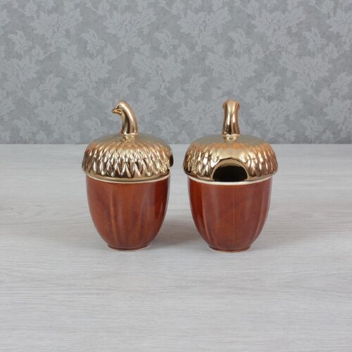 37457 (в кор.24шт.) - Набор для специй 2 пр. Жёлуд [01097923] 37457 (в кор.24шт.) - Набор для специй 2 пр. Жёлуди, цветные (без упаковки)