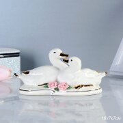 712130 (в уп.60шт.) - Фигурка Утка мандаринка 16x7 [01108245]