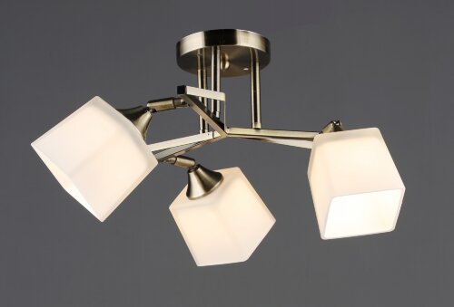 ВР-N6651/3 AB D510*H200мм (6) светильник потолочны [01109691] ВР-N6651/3 AB D510*H200мм (6) светильник потолочный