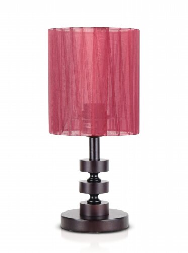 ДВ388B+1121B BR+RED размер: 170*170*360мм E27 (12) [01109514] ДВ388B+1121B BR+RED размер: 170*170*360мм E27 (12) светильник настольный